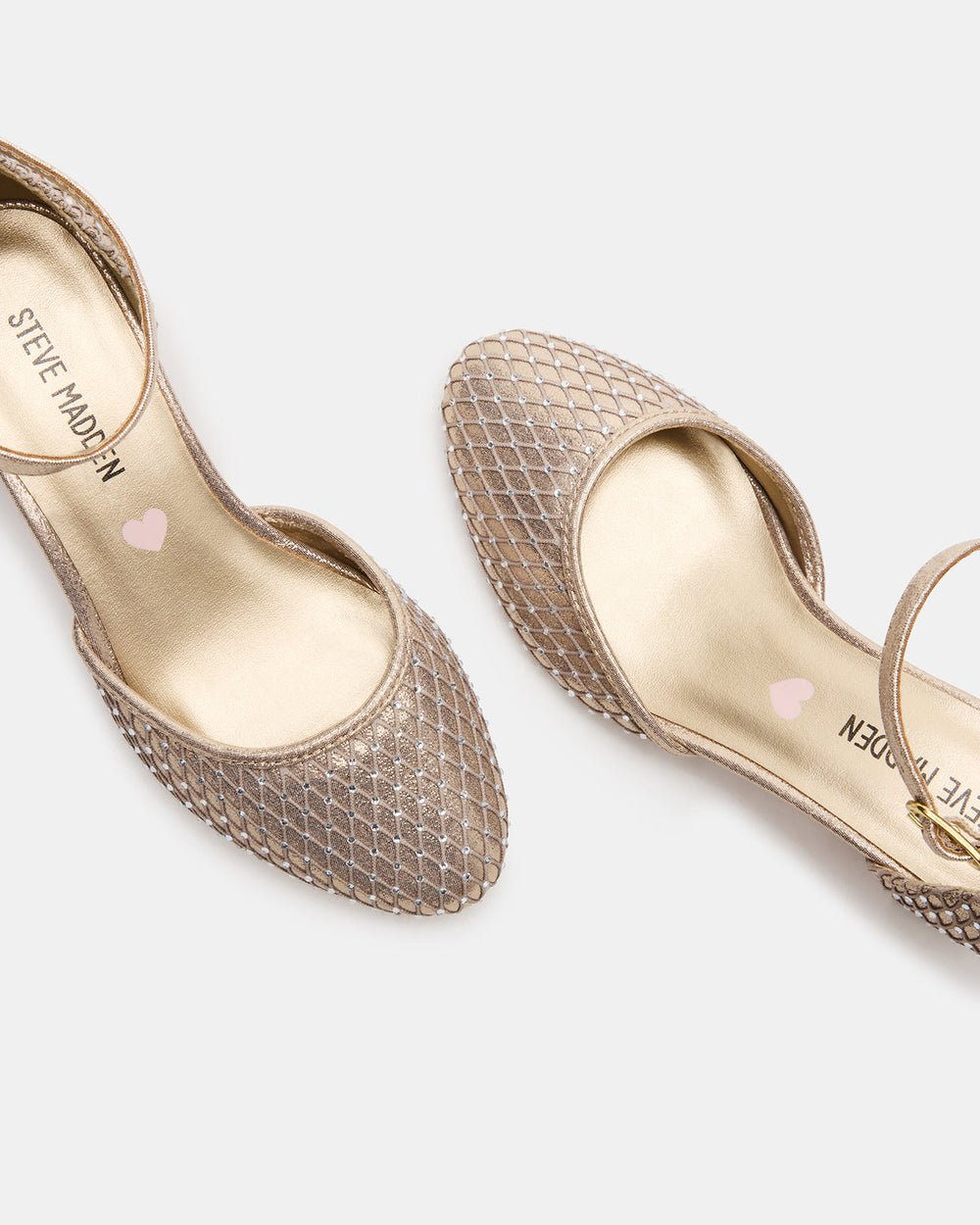 Kids' PRETTYY Gold Girls' Block Heel