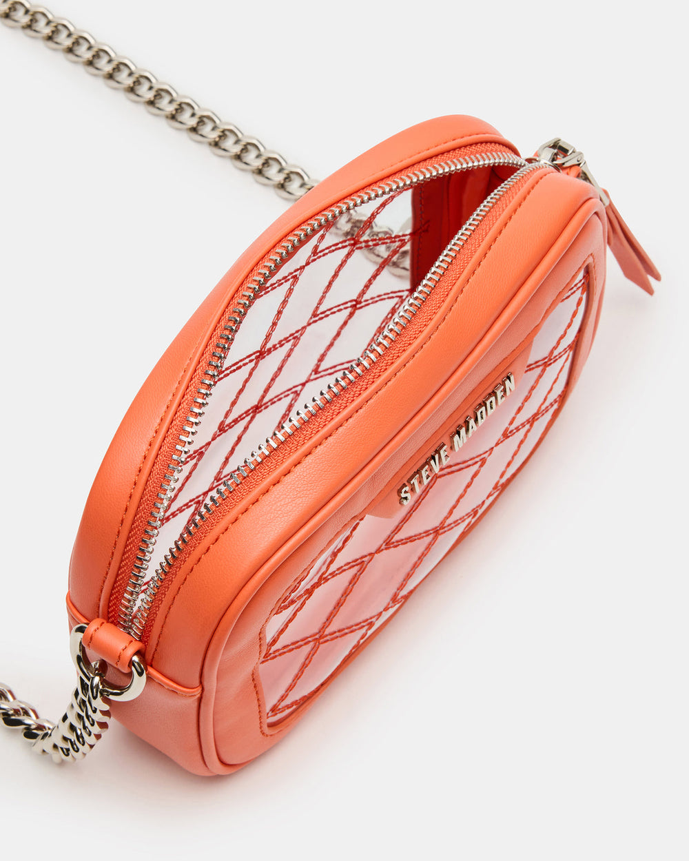 JELLY Bag Orange Clear Camera Crossbody Handbag