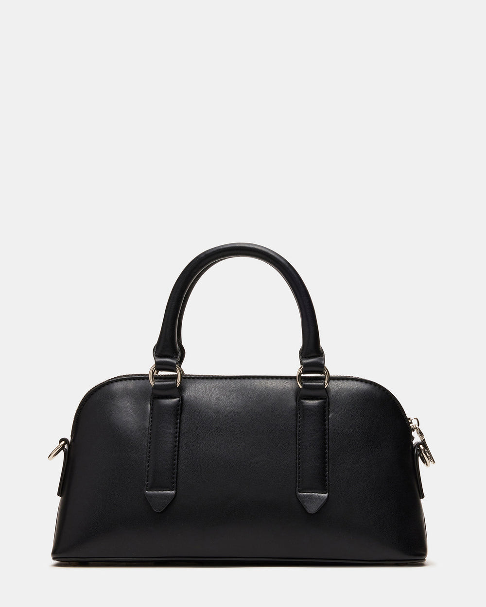 CALLY Bag Black Dome Satchel Top-Handle Crossbody Women's Handbag