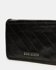RELAX Bag Black Logo Chain Strap Crossbody Handbag