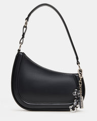 MUSEE Bag Black Asymmetrical Shoulder Strap Handbag