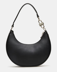 LOHAN Bag Black Structured Hobo Shoulder Handbag