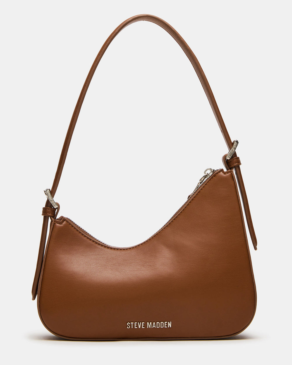 SMITH Bag Brown Cow Print Asymmetric Shoulder Handbag