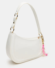MUSEE Bag White Asymmetrical Shoulder Strap Handbag