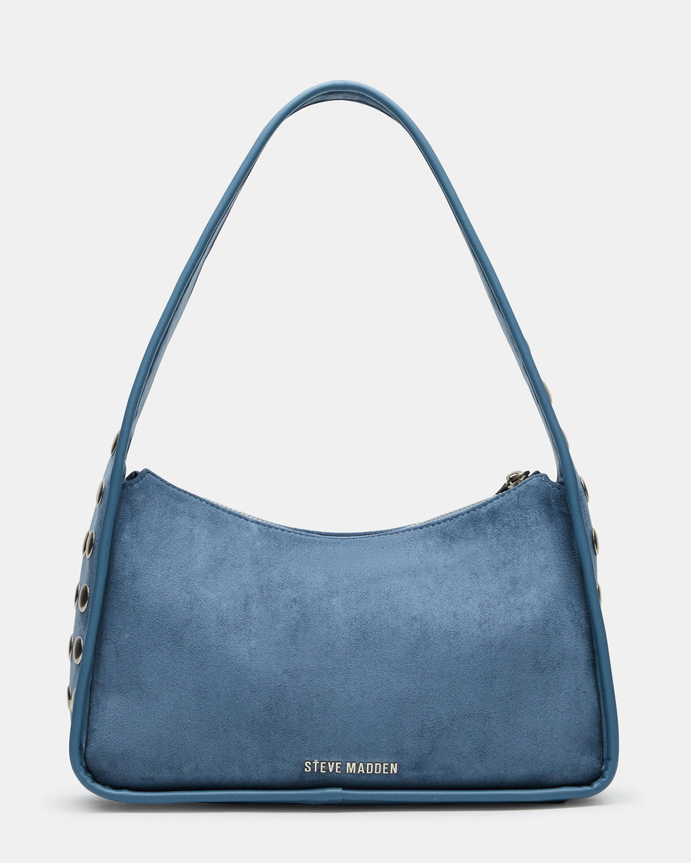 CHEYANN Bag Light Blue Hobo Dome-Studded Shoulder Strap Women's Handbag