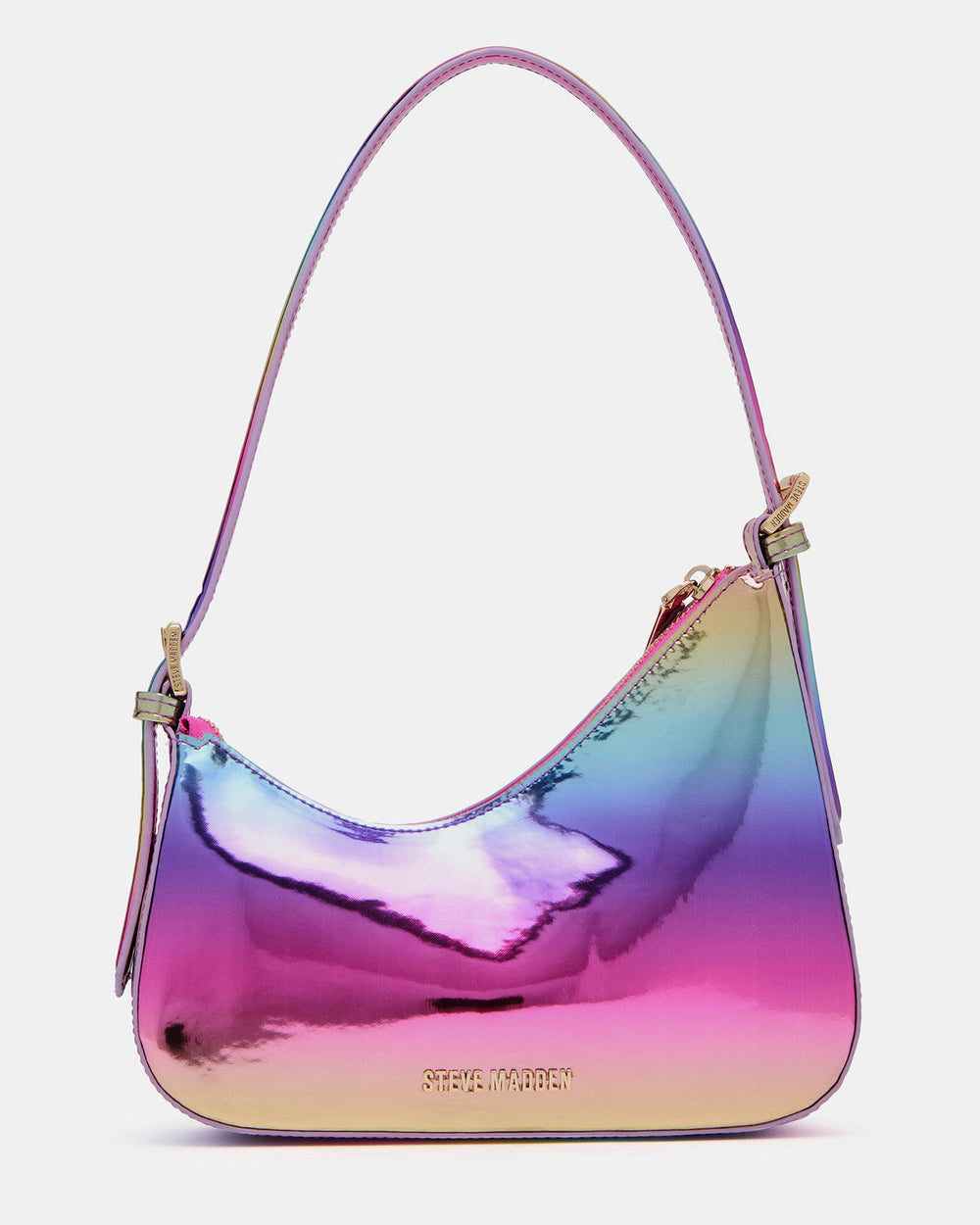 SMITH Bag Metallic Multi Asymmetric Shoulder Handbag