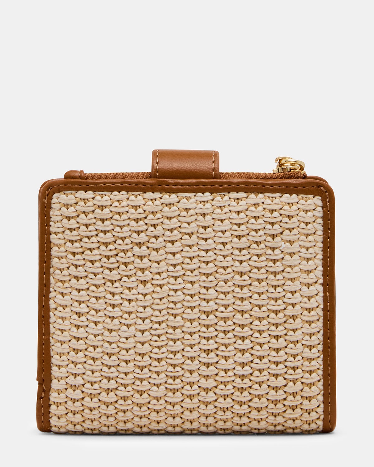 JEM STRAW Light Natural Bifold Wallet