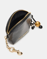CASSIDI Wallet Black Dome-Shaped Card Holder