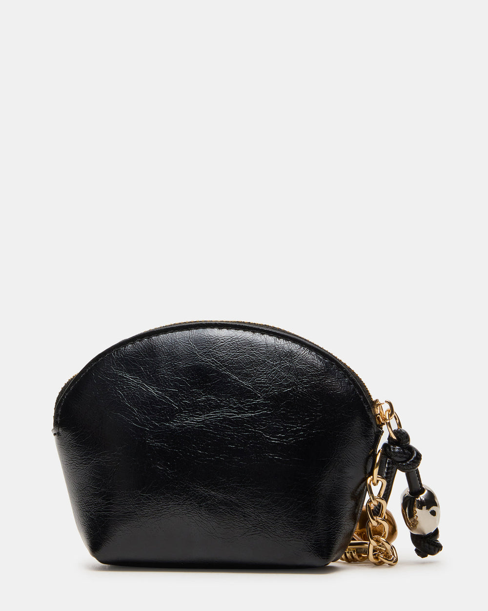CASSIDI Wallet Black Dome-Shaped Card Holder