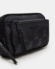 LIND Black/Black Women's Adjustable Belt Handbag