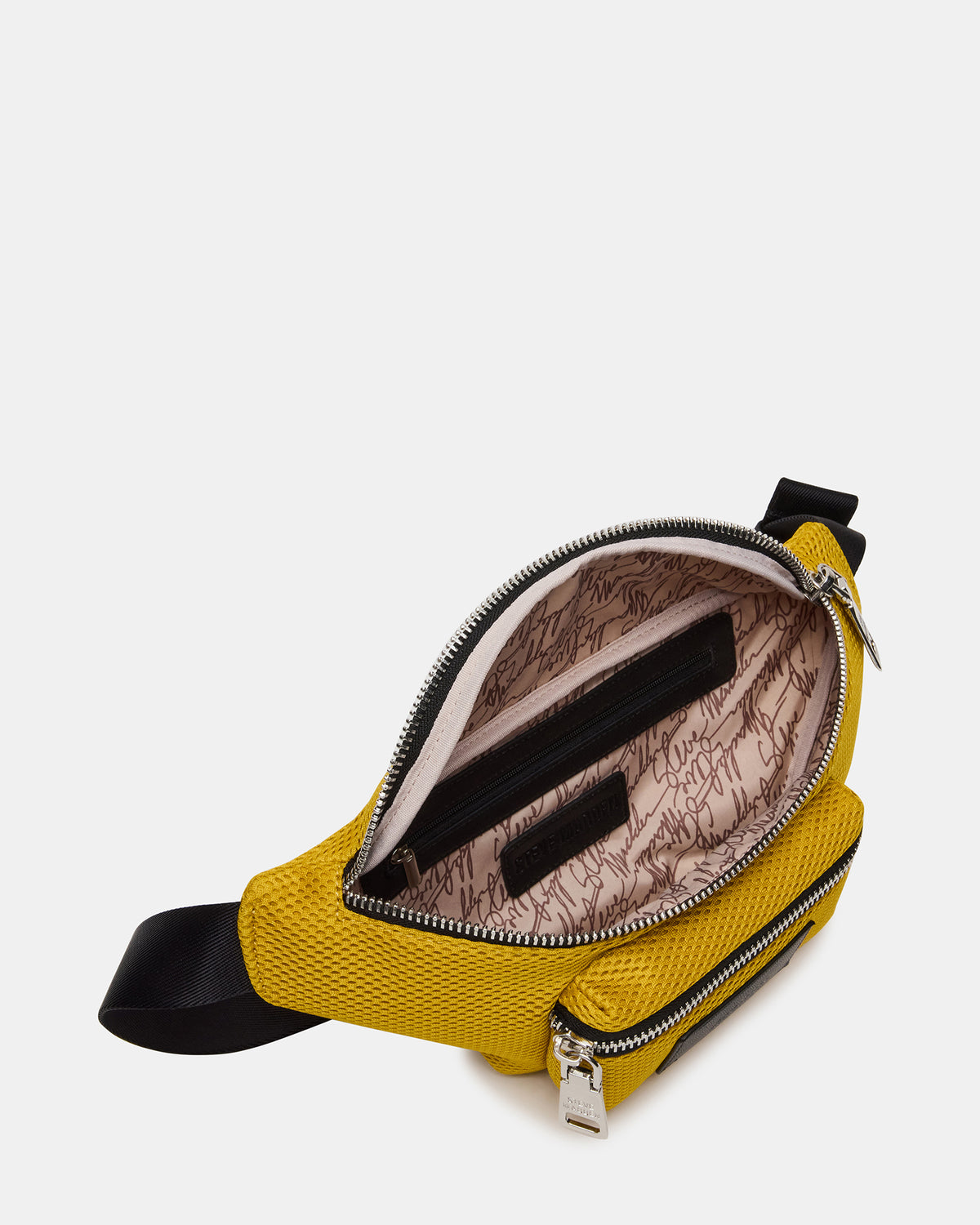 VERDICT Yellow Women's Sporty Belt Handbag