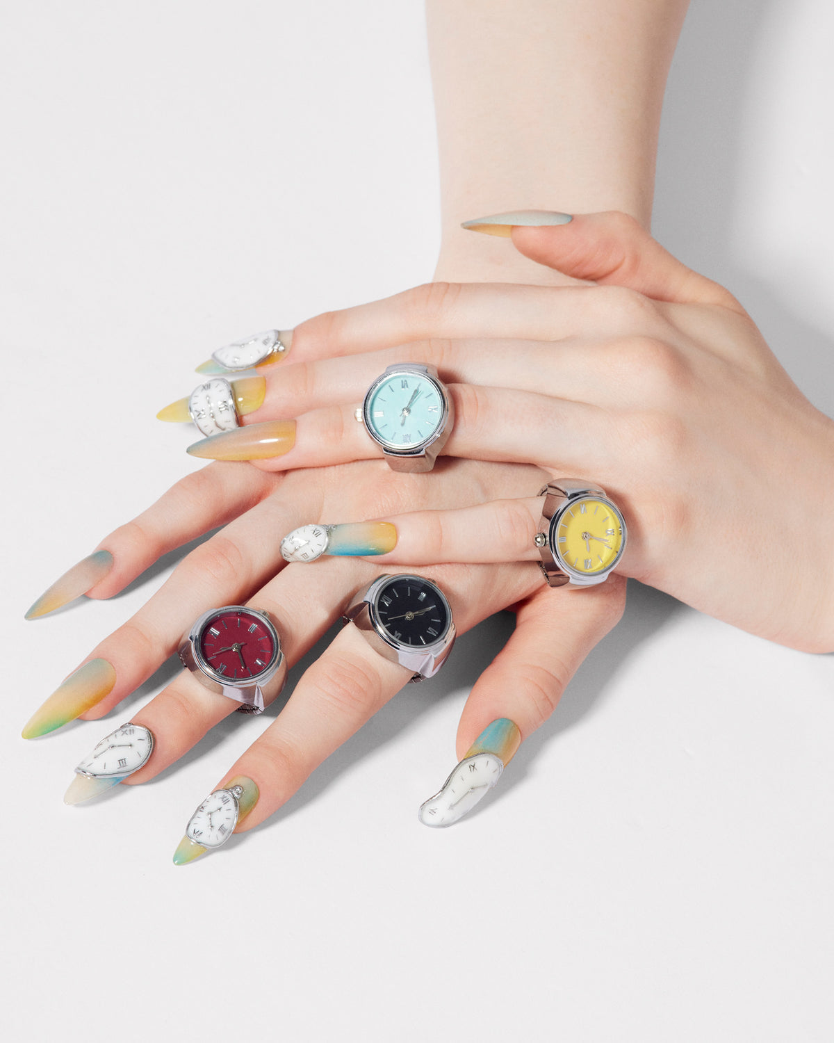 WATCH RING Black Women's Accessories