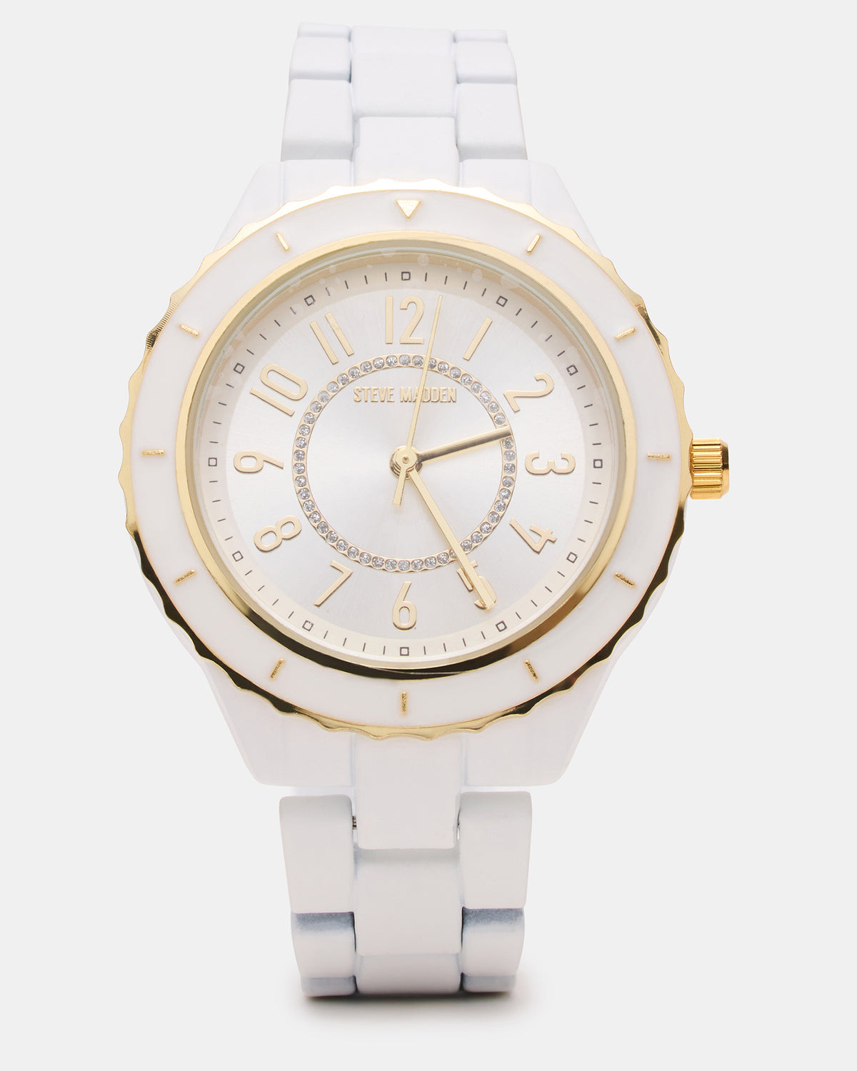WOMEN'S STAINLESS STEEL WATCH White Women's Watch