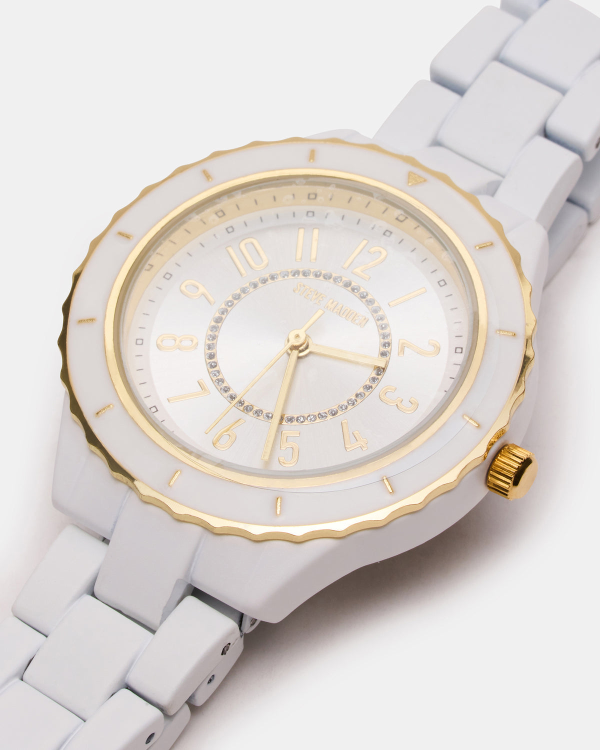 WOMEN'S STAINLESS STEEL WATCH White Women's Watch
