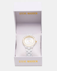 WOMEN'S STAINLESS STEEL WATCH White Women's Watch