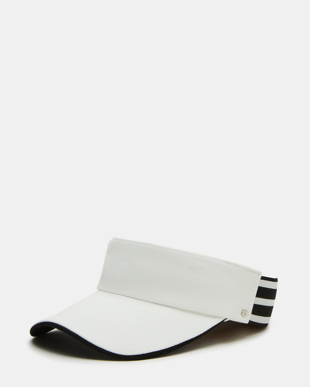 EMBROIDERED White Women's Visor Cap