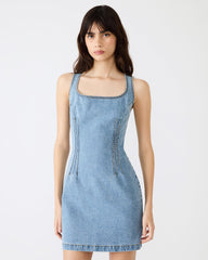 NOELLE Forever Blue Denim Mini Women's Dress