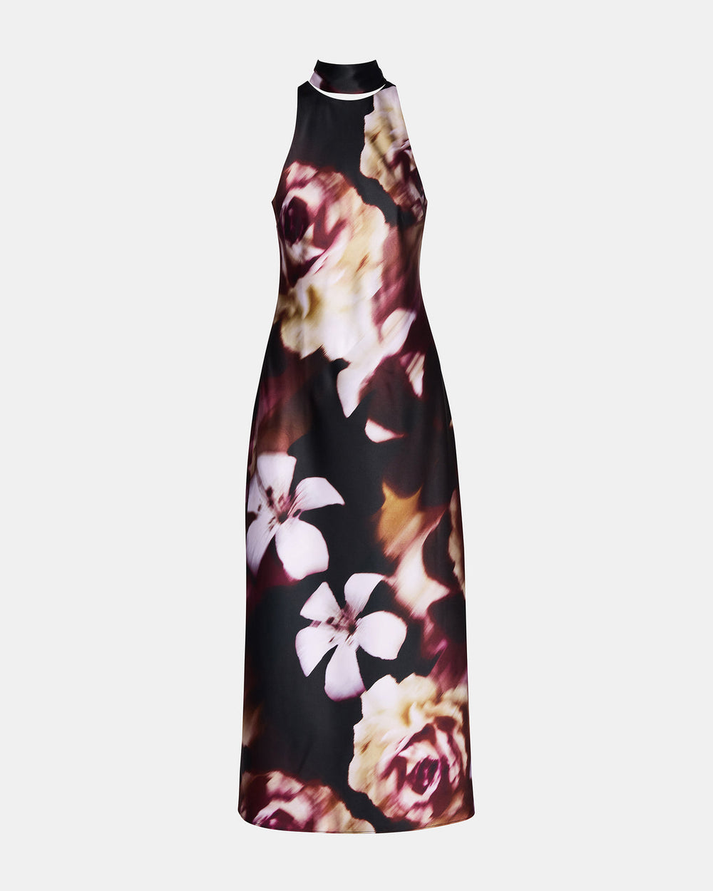 JAIDAN Mesa Rose Maxi Floral Print Flowy Women's Dress
