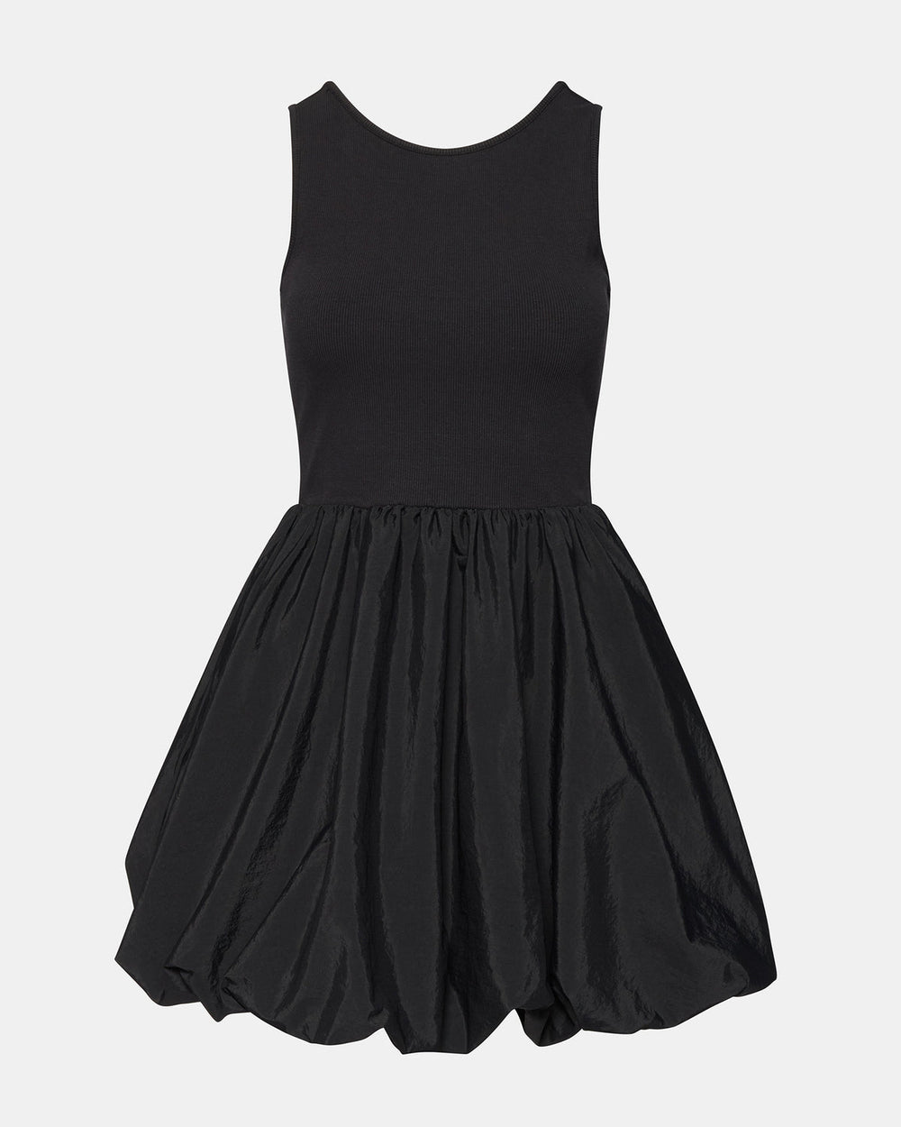 PALERMO Black Women's Mini Bubble-Hem Dress