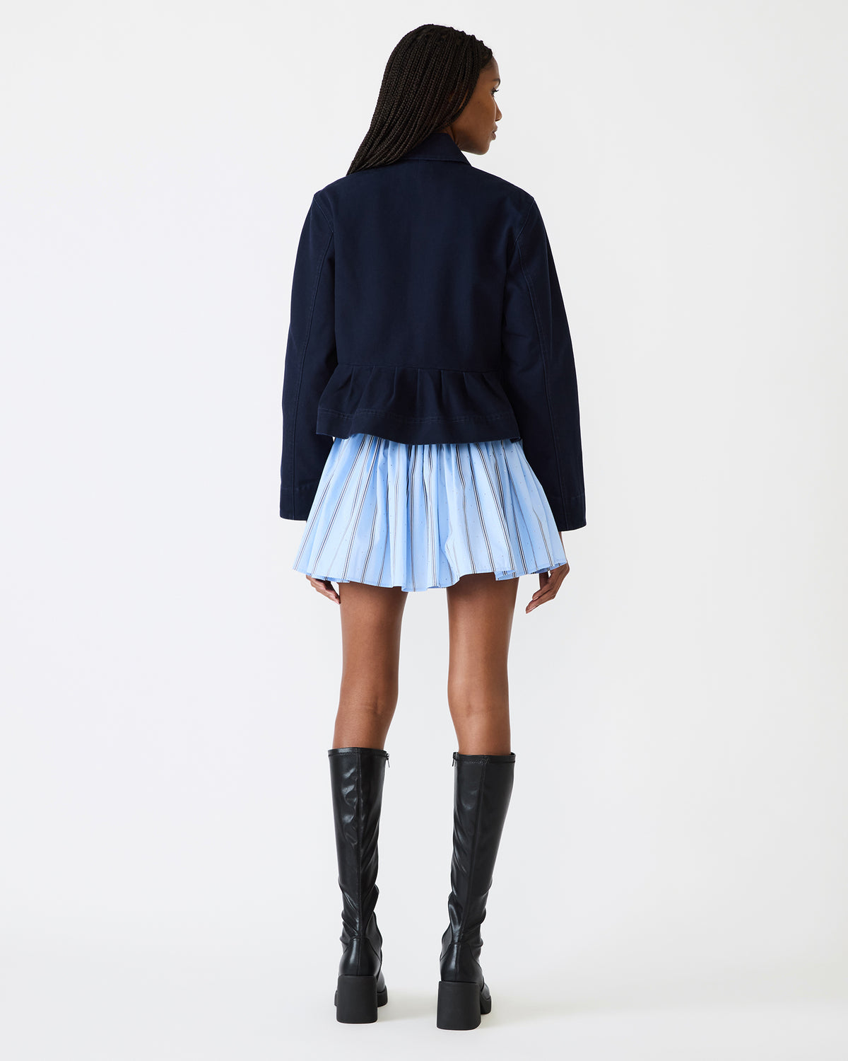 SLOAN Midnight Sky Long-Sleeved Zip-Up Women's Jacket