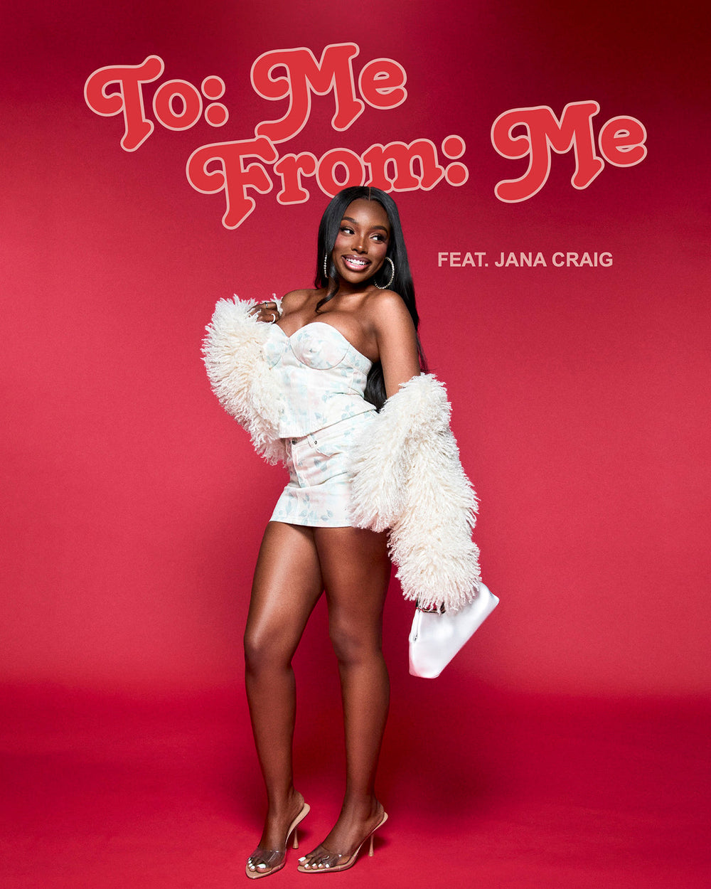 ROSELIA Peach Beige Floral Print Denim Strapless Corset Women's Top