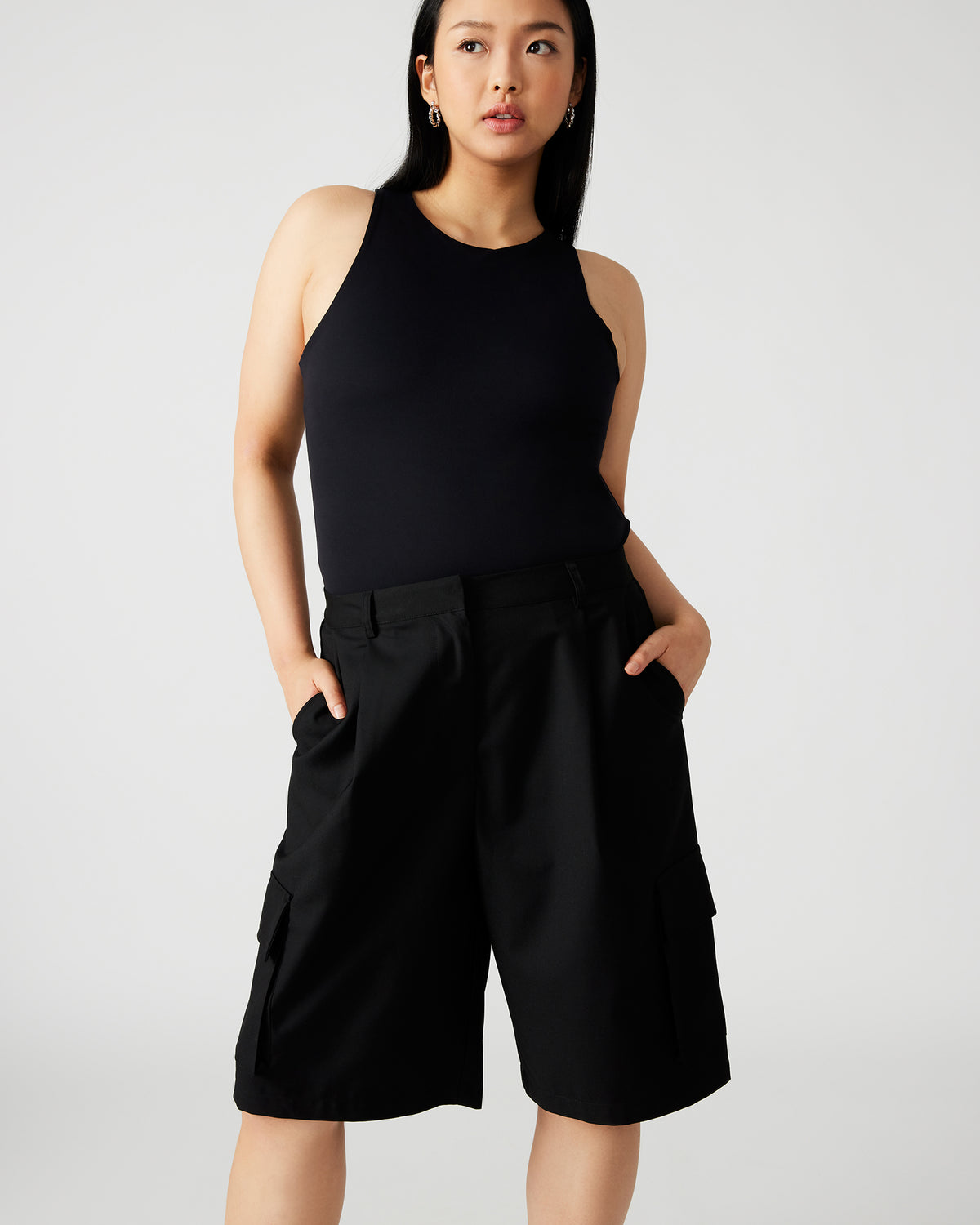 NICO Black Women's Contour Stretch Bodysuit