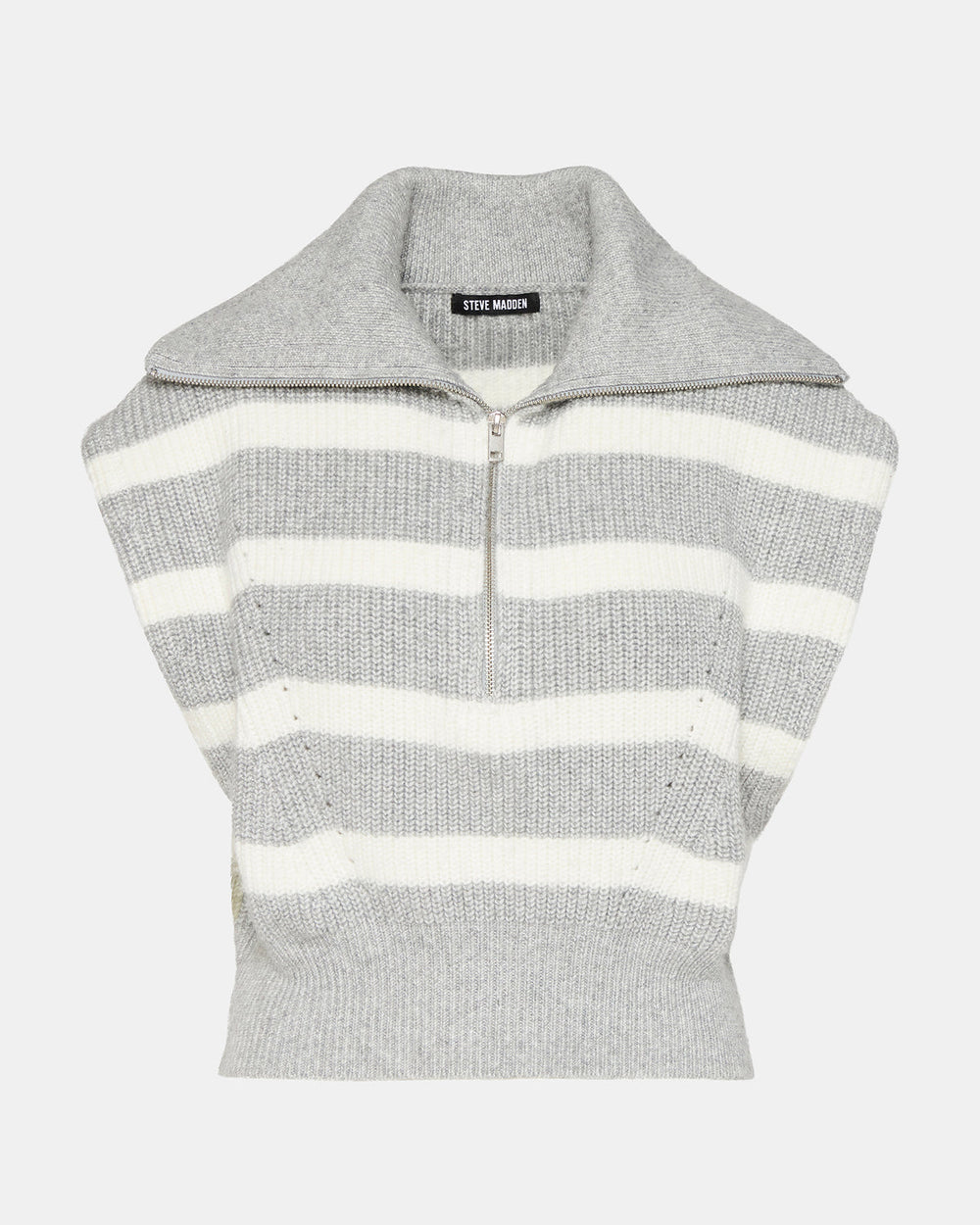 EASTON Sweater Grey | Sleeveless Hooded Sweater