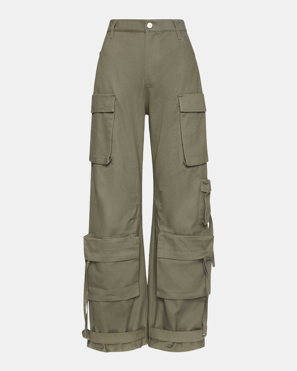 DUO Olive Women's Utility Cargo Pants