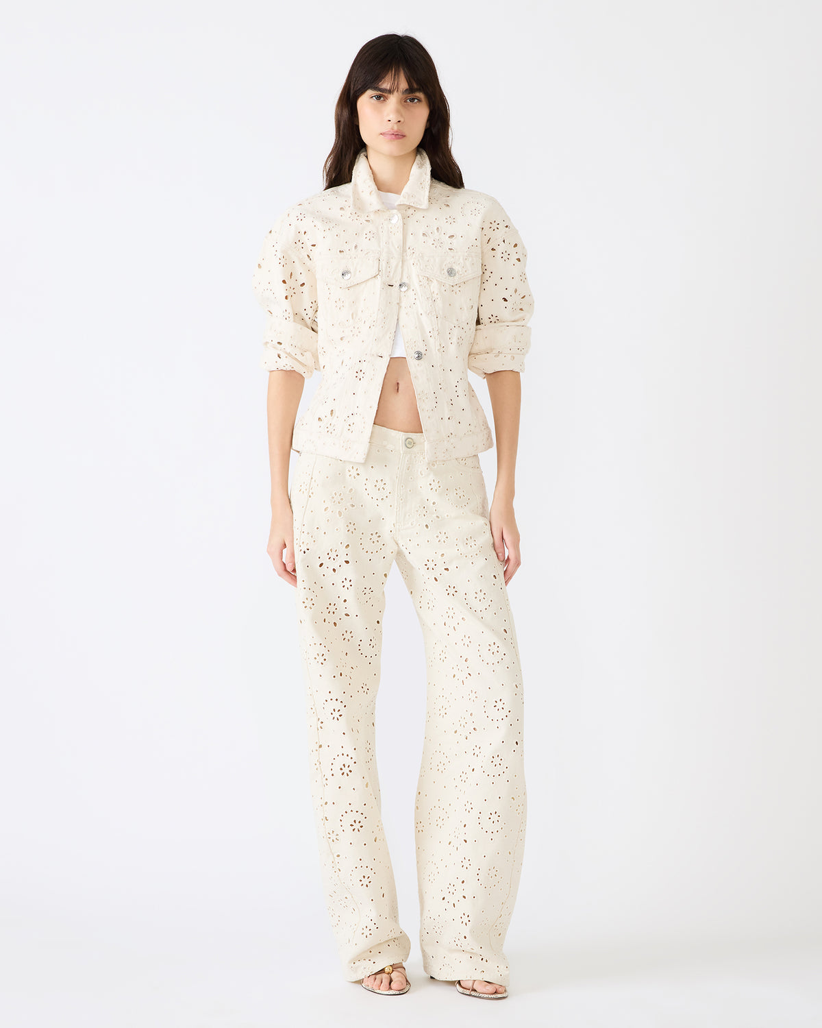 RORI Sea Mist Straight-Leg Denim Women's Bottoms