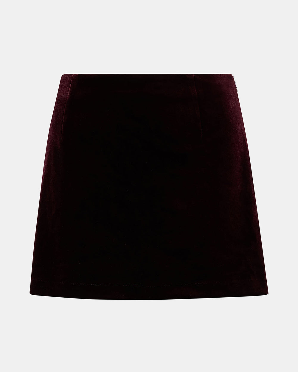 CINDI Velvet Wine Women's Mini Skort