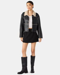 CINDI Black Women's Essential Mini Skort