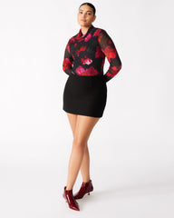 CINDI Black Women's Essential Mini Skort