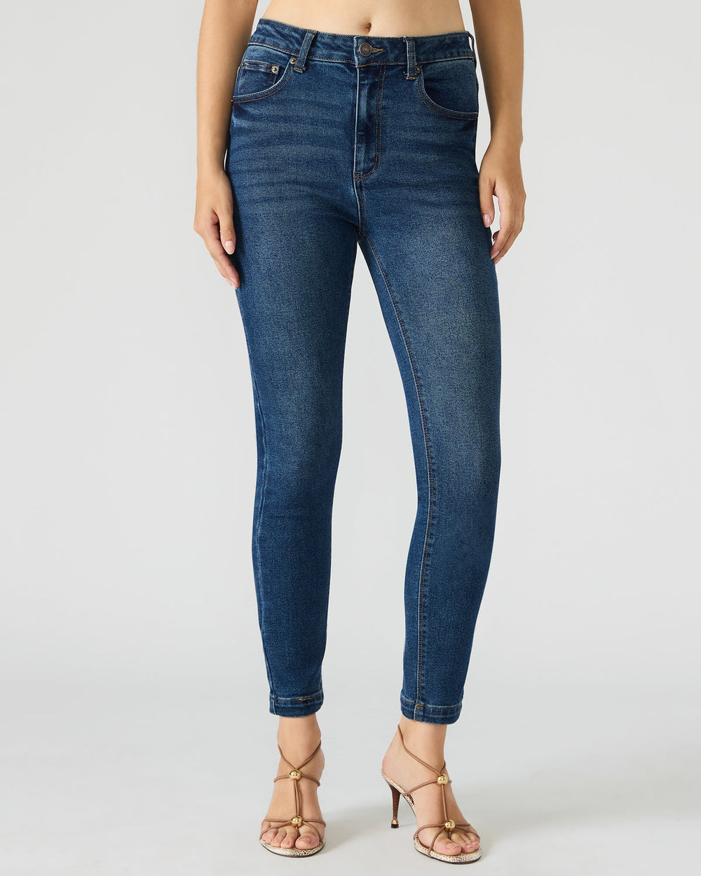 LONA Midnight Blue Denm Skinny Women's Jeans