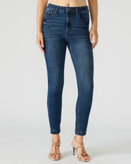 LONA Midnight Blue Denm Skinny Women's Jeans