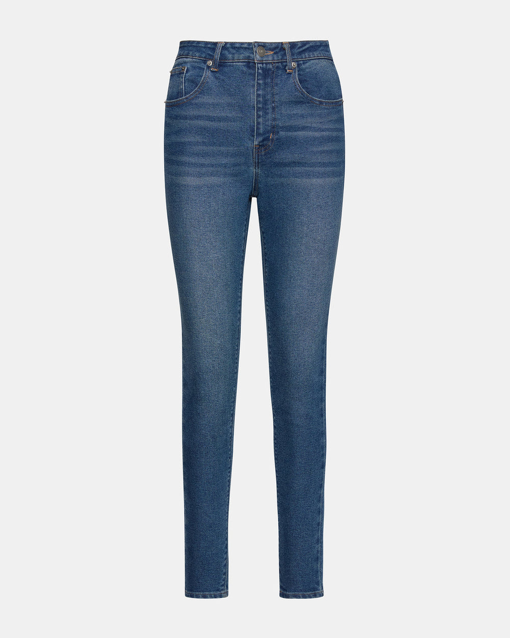 LONA Midnight Blue Denm Skinny Women's Jeans