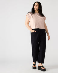 HANIEL Black Women's Barrel Leg Pant