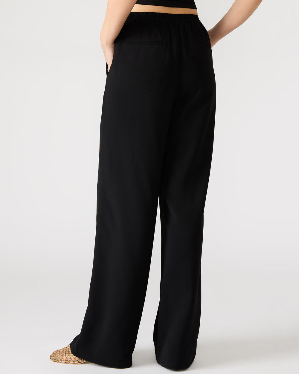 PAYTON Pant Black | Women's Wide Leg Trousers