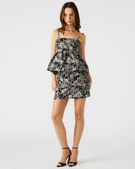BECK Skirt Black Multi | Women's Floral Print Mini Skirt