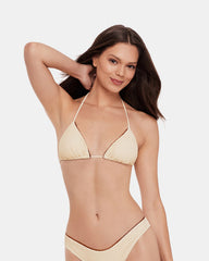 CROCHET BIKINI TOP PEARL Women's Bikini Top