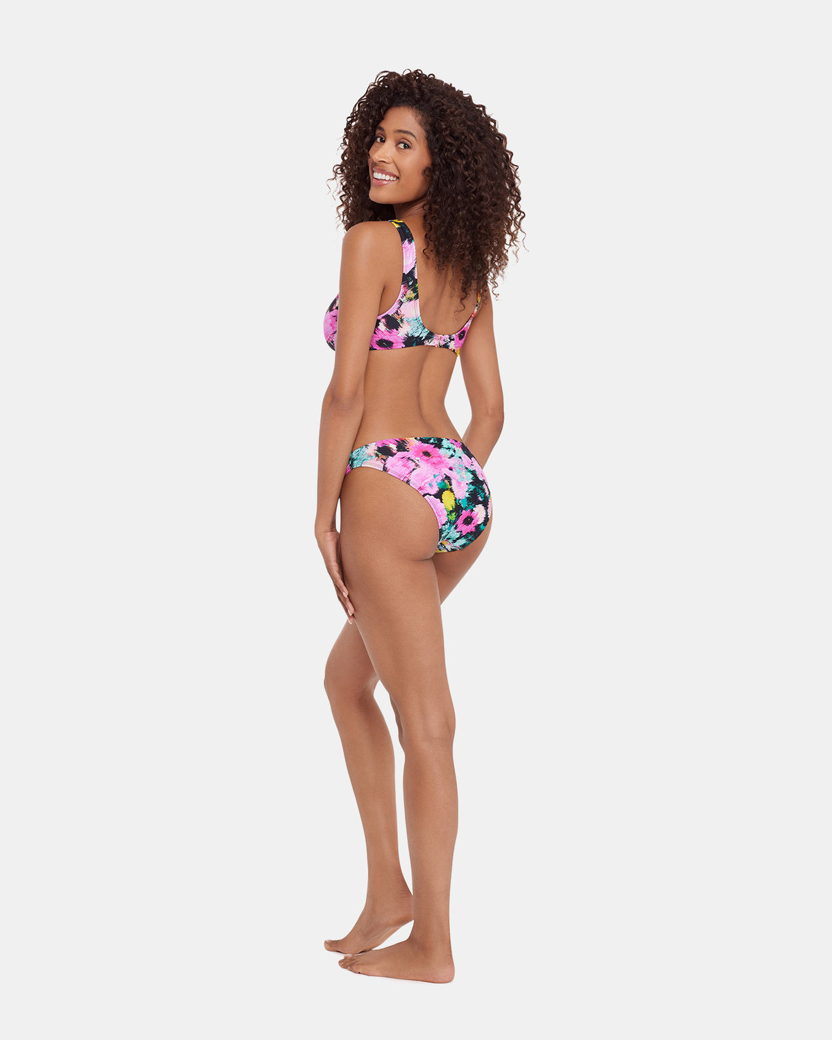 DAZEY FIELDS MULTI BIKINI TOP Women's Bikini Top