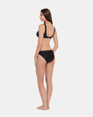 SLEEK 'N CHIC BIKINI BOTTOM Black Women's Bikini Bottom