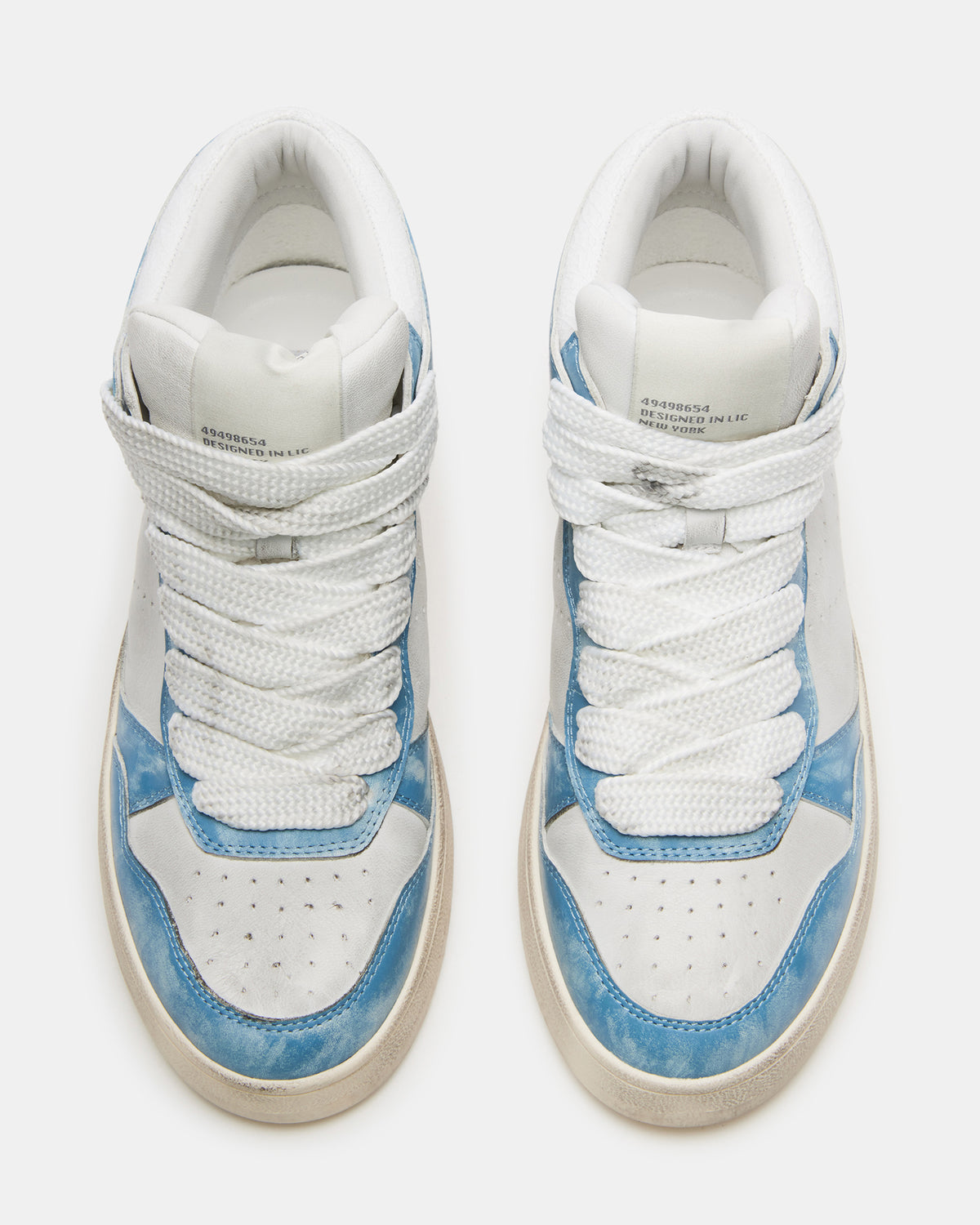 ENDLESS Blue Multi High-Top Lace-Up Sneaker | Women's Sneakers